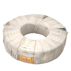 Хар кабель солонгос 3*4+1 /100м/